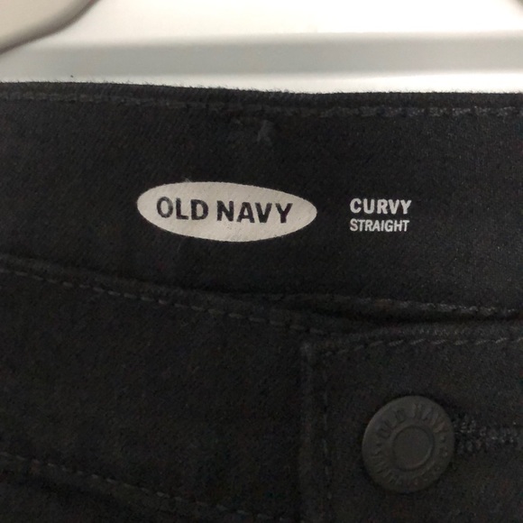 Old Navy Black Denim Jeans - Picture 3 of 3